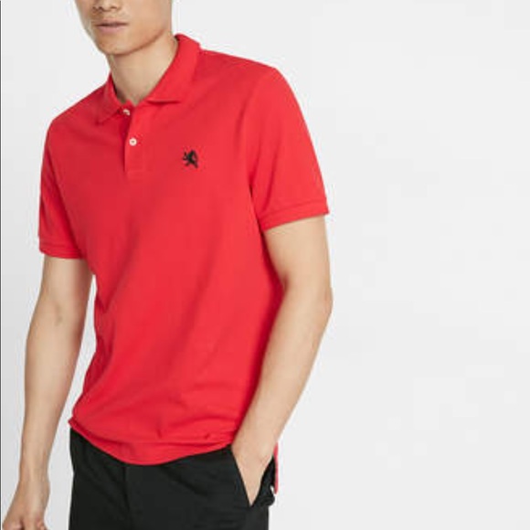 red polo shirt outfit men